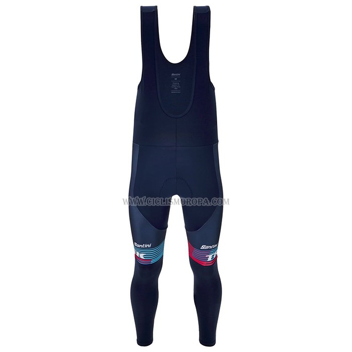 2023 Ropa Ciclismo Trek Factory Azul Mangas Largas y Culotte Largo